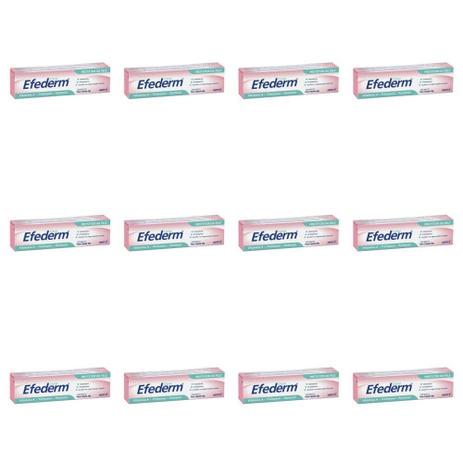 Hertz Efederm Creme 55g (Kit C/12) Menor preço em Hertz Efederm Creme 55g (Kit C/12)