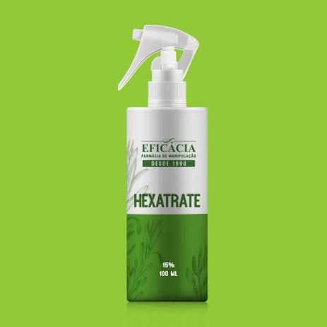Hexatrate 15 (Antitranspirante e Desodorante para Bromidrose) - 100mL - Farmácia eficácia Menor preço em Hexatrate 15 (Antitranspirante e Desodorante para Bromidrose) - 100mL - Farmácia eficácia