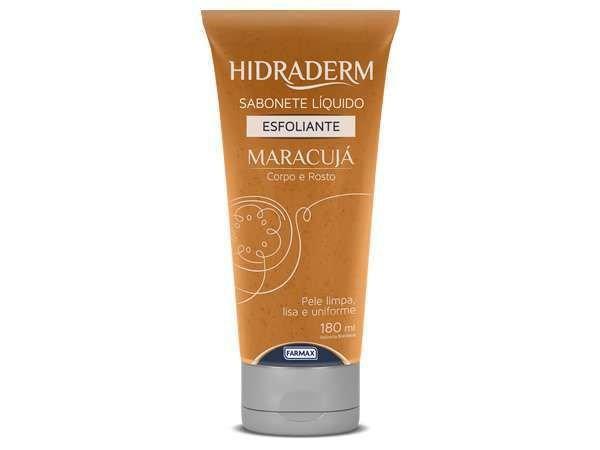 Hidraderm Sabonete Liquido Esfoliante Maracuja180ml Farmax Menor preço em Hidraderm Sabonete Liquido Esfoliante Maracuja180ml Farmax