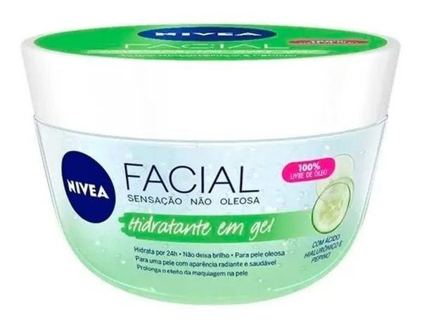 Hidratante Facial Em Gel C/ Hialurônico E Pepino Nivea 100g Menor preço em Hidratante Facial Em Gel C/ Hialurônico E Pepino Nivea 100g