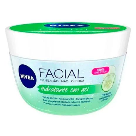 Hidratante Facial em Gel Nivea com Ácido Hialurônico e Pepino 100g é boa?