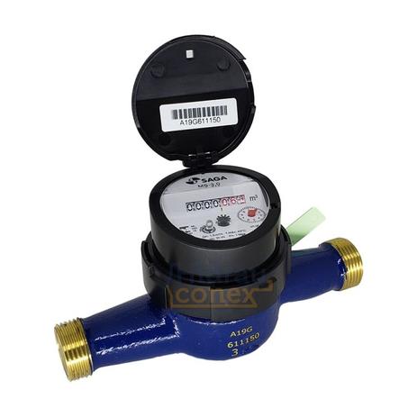 Hidrômetro Multijato Medidor de Água 3/4” 3m³/h - Saga Menor preço em Hidrômetro Multijato Medidor de Água 3/4” 3m³/h - Saga