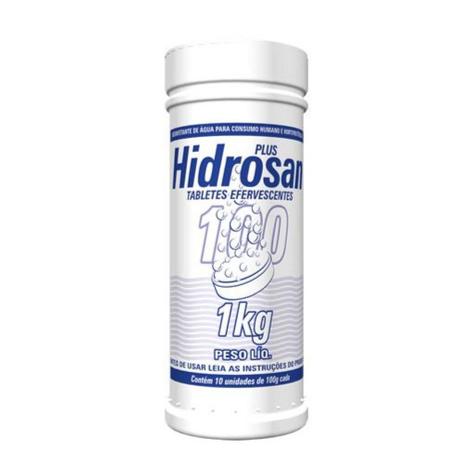 Hidrosan Plus 10 Pastilhas Efervescentes 100gr - 1 kg - Hidroall Menor preço em Hidrosan Plus 10 Pastilhas Efervescentes 100gr - 1 kg - Hidroall