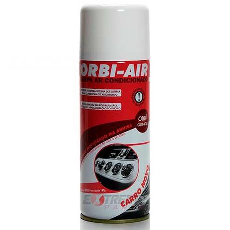 Higienizador Limpa Ar Condicionado Carro Novo 140g Orbi Química Menor preço em Higienizador Limpa Ar Condicionado Carro Novo 140g Orbi Química