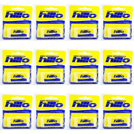 Hillo Cera Ortodôntica Bastões C/5 (Kit C/12) Menor preço em Hillo Cera Ortodôntica Bastões C/5 (Kit C/12)
