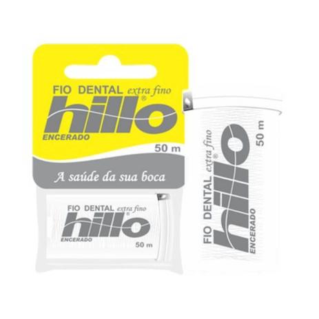 Hillo Fio Dental Extra Fino 50m Menor preço em Hillo Fio Dental Extra Fino 50m