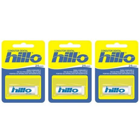 Hillo Passa Fio C/25 (Kit C/03) Menor preço em Hillo Passa Fio C/25 (Kit C/03)