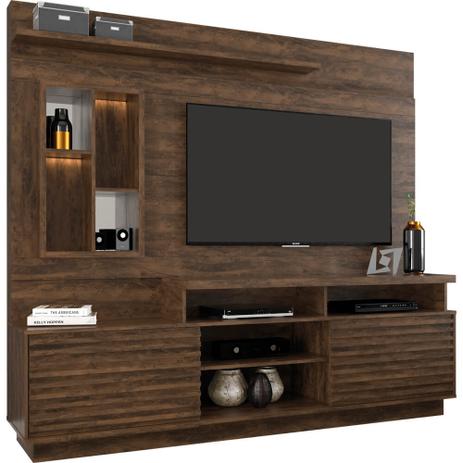 Home Eldorado com LED e Cristaleira para TV até 65 Linea Brasil Menor preço em Home Eldorado com LED e Cristaleira para TV até 65 Linea Brasil