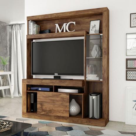 Home Estante Sala P/ TV 46 Pol Siberian Jatoba /Branco Fosco - Caemmun é boa?