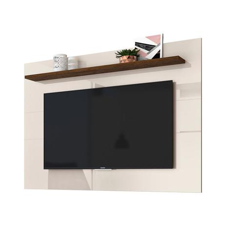 Home Painel Suspenso Lorenzo 1.6 Para TV de até 60 Polegadas Off White e Savana Fosco para Sala de Estar - Madetec Menor preço em Home Painel Suspenso Lorenzo 1.6 Para TV de até 60 Polegadas Off White e Savana Fosco para Sala de Estar - Madetec