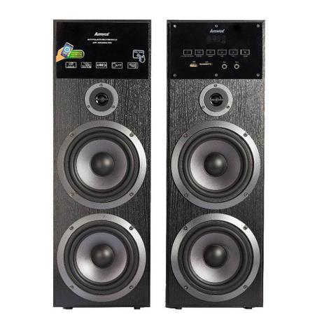 Home Theater Bluetooth 480W Torre USB ACA 480 Amvox Bivolt Menor preço em Home Theater Bluetooth 480W Torre USB ACA 480 Amvox Bivolt
