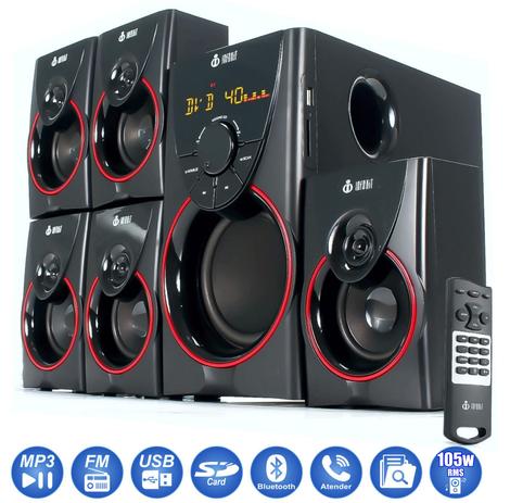 Home Theater Caixa Som Bluetooth Fm Usb Sd Subwofer Som Efeito Cinema Casa Controle Remoto - Infokit Menor preço em Home Theater Caixa Som Bluetooth Fm Usb Sd Subwofer Som Efeito Cinema Casa Controle Remoto - Infokit