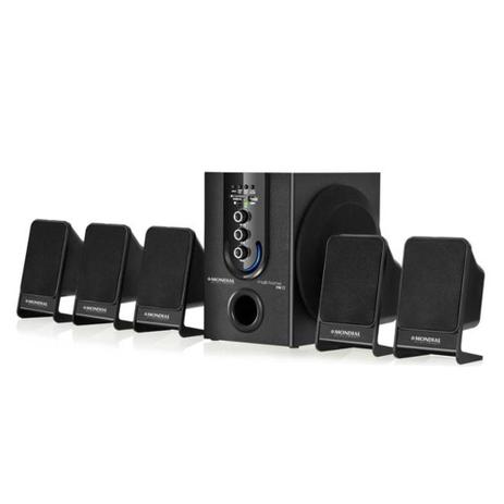 Home Theater Multi Home Mondial HT-12 5.1 Canais Preto Menor preço em Home Theater Multi Home Mondial HT-12 5.1 Canais Preto