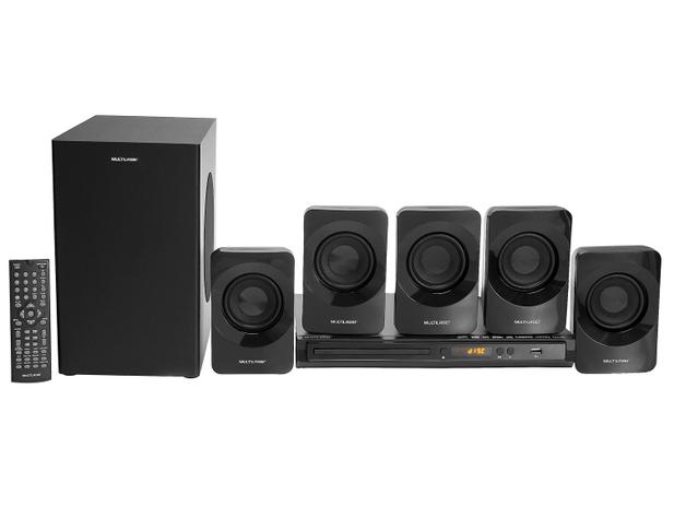 Home Theater Multilaser com DVD 320W HDMI - SP268 Menor preço em Home Theater Multilaser com DVD 320W HDMI - SP268