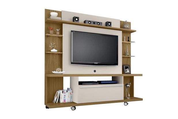 Home Theater New Torino Cinamomo e Off White - Móveis bechara Menor preço em Home Theater New Torino Cinamomo e Off White - Móveis bechara