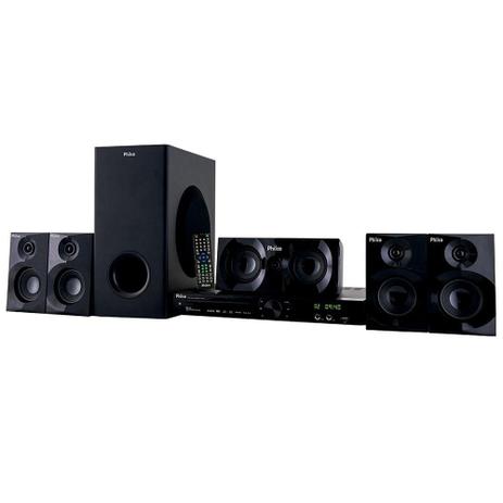 Home Theater Philco PHT690, Saída HDMI, DVD Player, USB, Karaokê, 480W - Bivolt Menor preço em Home Theater Philco PHT690, Saída HDMI, DVD Player, USB, Karaokê, 480W - Bivolt