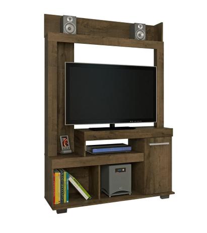 home Theater Tallinn Mocaccino Rustico - Atualle móveis Menor preço em home Theater Tallinn Mocaccino Rustico - Atualle móveis