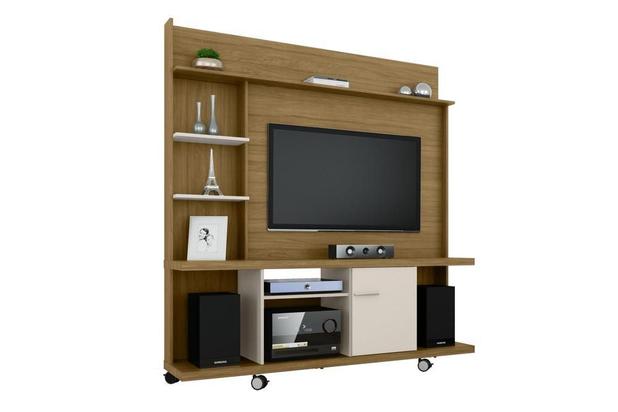 Home Theater Taurus Cinamomo e Off White - Móveis bechara Menor preço em Home Theater Taurus Cinamomo e Off White - Móveis bechara