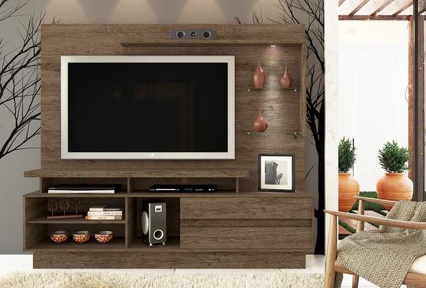 Home Theater Vicente Madetec Móveis Rijo para Tv de até 60” Menor preço em Home Theater Vicente Madetec Móveis Rijo para Tv de até 60”