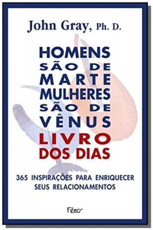 Homens sao de marte mulheres sao de venus - livro dos dias - Rocco Menor preço em Homens sao de marte mulheres sao de venus - livro dos dias - Rocco