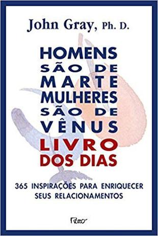 Homens são de Marte, mulheres são de Vênus - Livro dos dias Menor preço em Homens são de Marte, mulheres são de Vênus - Livro dos dias