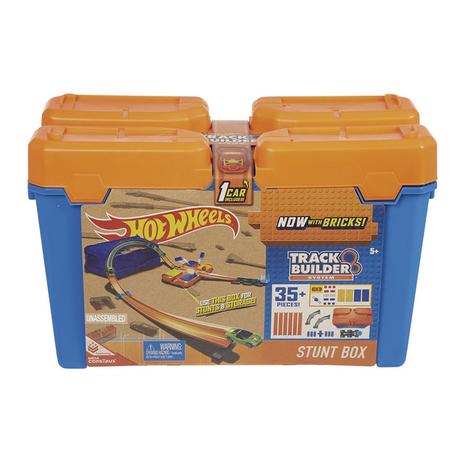 Hot Wheels Caixa de manobras Track Builder Kit Completo - Mattel FLK89 Menor preço em Hot Wheels Caixa de manobras Track Builder Kit Completo - Mattel FLK89