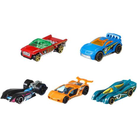 Hot Wheels HOT Wheels C/5 Carrinhos SORT. - Mattel Menor preço em Hot Wheels HOT Wheels C/5 Carrinhos SORT. - Mattel