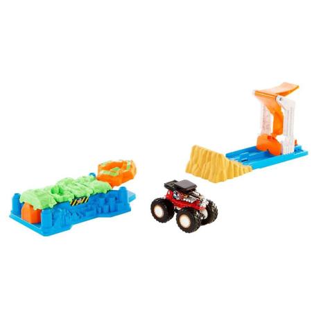 Hot Wheels Monster Trucks Pista Lança e Esmaga - Mattel Menor preço em Hot Wheels Monster Trucks Pista Lança e Esmaga - Mattel