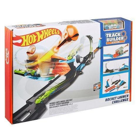 Hot Wheels Pista TRACK Builder Desafio Lancador FLK60 Mattel Menor preço em Hot Wheels Pista TRACK Builder Desafio Lancador FLK60 Mattel