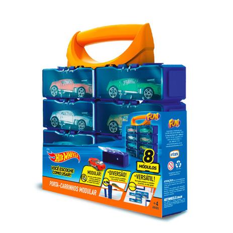 Hot Wheels Porta Carrinhos com 8 Divisões - Fun Divirta-se é boa?