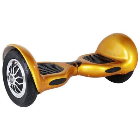 Menor preço em Hoverboard 10 Polegadas DOURADO Pneu Inflável - LED, Bluetooth, Bateria Samsung - Smart balance
