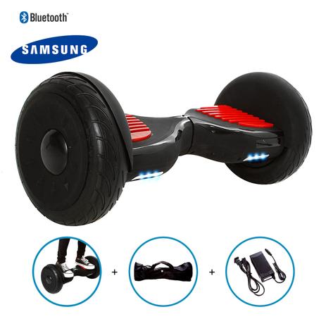 Hoverboard 10,5” Preto Fosco HoverboardX Bateria Samsung Bluetooth Smart Balance Com Bolsa Menor preço em Hoverboard 10,5” Preto Fosco HoverboardX Bateria Samsung Bluetooth Smart Balance Com Bolsa