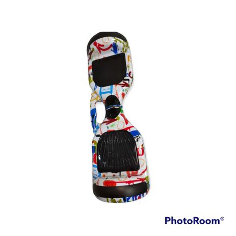 Hoverboard 6,5 Scooter Skate Elétrico C/led Musica Bluetooth grafite - tx Menor preço em Hoverboard 6,5 Scooter Skate Elétrico C/led Musica Bluetooth grafite - tx