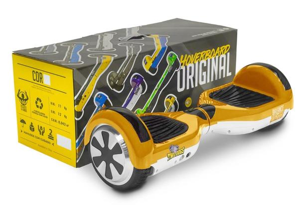 Hoverboard Balance Wheel Com Led Twodogs Dourado - Two dogs Menor preço em Hoverboard Balance Wheel Com Led Twodogs Dourado - Two dogs