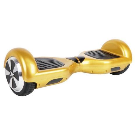 Hoverboard Elétrico Fujilink Dourado 6. 5 - Smart Balance - Led Menor preço em Hoverboard Elétrico Fujilink Dourado 6. 5 - Smart Balance - Led