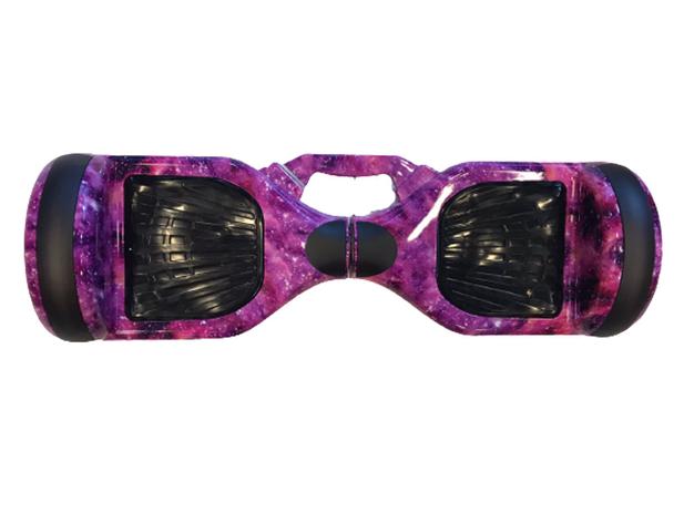 Hoverboard Skate Elétrico Roda 6.5 Bluetooth Led - Super Galaxy Roxo - NEHC Menor preço em Hoverboard Skate Elétrico Roda 6.5 Bluetooth Led - Super Galaxy Roxo - NEHC