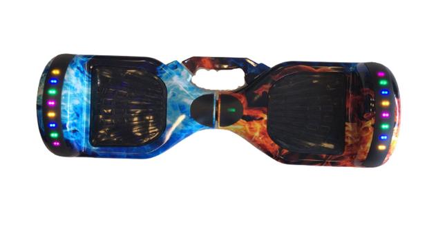 Hoverboard Skate Elétrico Roda 6.5 Bluetooth Led - Super GELO E FOGO - NEHC Menor preço em Hoverboard Skate Elétrico Roda 6.5 Bluetooth Led - Super GELO E FOGO - NEHC