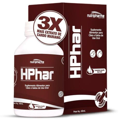 Hphar Suplemento Alimentar Para Cães E Gatos - 30 Comprimidos - Nutripharme Menor preço em Hphar Suplemento Alimentar Para Cães E Gatos - 30 Comprimidos - Nutripharme