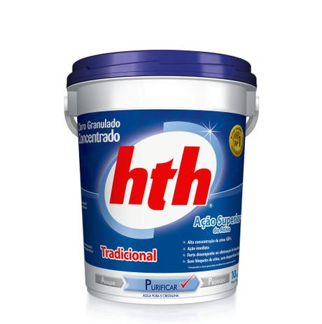 Hth cloro tradicional 10 kg Menor preço em Hth cloro tradicional 10 kg