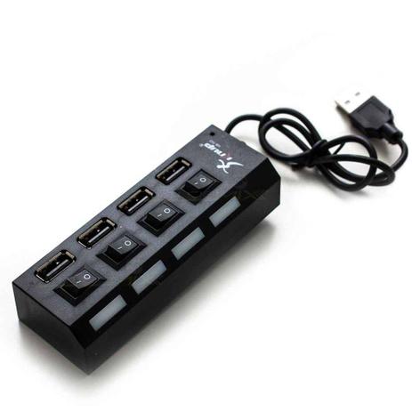 Hub 4 Portas Usb 2.0 Pendrive Mouse Teclado Alta Velocidade - Xtrad é boa?