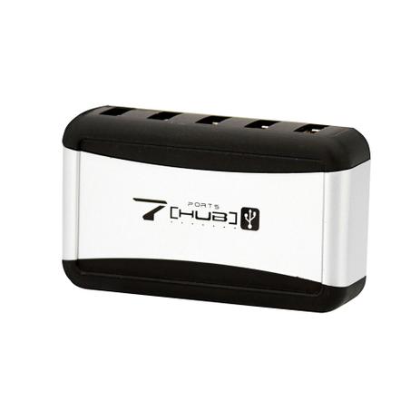 HUB 7 Portas USB 2.0, Com Fonte de Energia - Cirilo cabos Menor preço em HUB 7 Portas USB 2.0, Com Fonte de Energia - Cirilo cabos