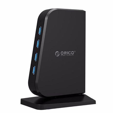 Hub Orico 7 Usb Alta Velocidade 3.0 Protocolo Bc 1.2 Preto Menor preço em Hub Orico 7 Usb Alta Velocidade 3.0 Protocolo Bc 1.2 Preto