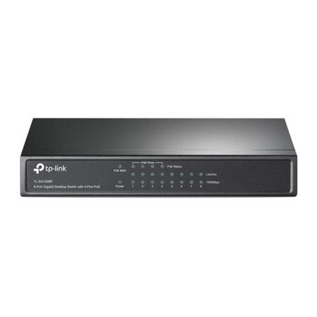 Hub Switch TP-Link TL-SG1008P / 8 Portas / 10/100/1000 Menor preço em Hub Switch TP-Link TL-SG1008P / 8 Portas / 10/100/1000
