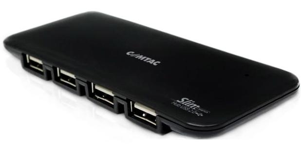 HUB USB 2.0 - 7 Portas - com Fonte de energia externa - Comtac 9249 Menor preço em HUB USB 2.0 - 7 Portas - com Fonte de energia externa - Comtac 9249