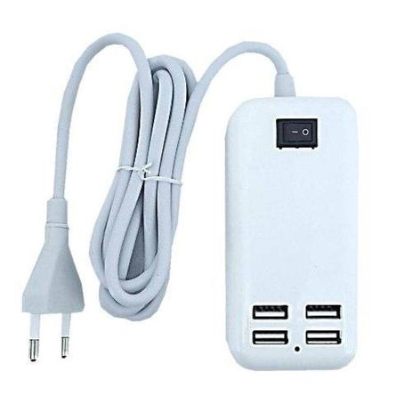 Hub Usb 4 Portas Extensão Eletrica 15w Carregador De Tomada Bivolt - Xtrad é boa?