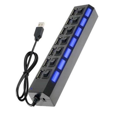 Hub Usb 7 Portas C/ Chave Seletora 2.0 Dados High Speed Top lehmox LEY-02 Menor preço em Hub Usb 7 Portas C/ Chave Seletora 2.0 Dados High Speed Top lehmox LEY-02