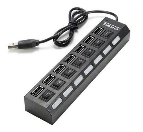 Hub Usb Extensor 7 Portas 2.0 Com Interruptor Lehmox Menor preço em Hub Usb Extensor 7 Portas 2.0 Com Interruptor Lehmox