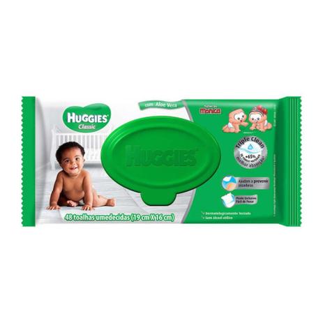 Huggies Classic T Mônica Toalha Umedecida C/48 Menor preço em Huggies Classic T Mônica Toalha Umedecida C/48