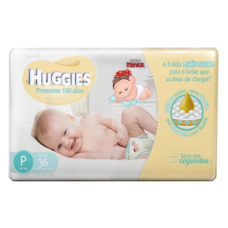 Huggies Primeiros 100 Dias Fralda Infantil G C/36 é boa?