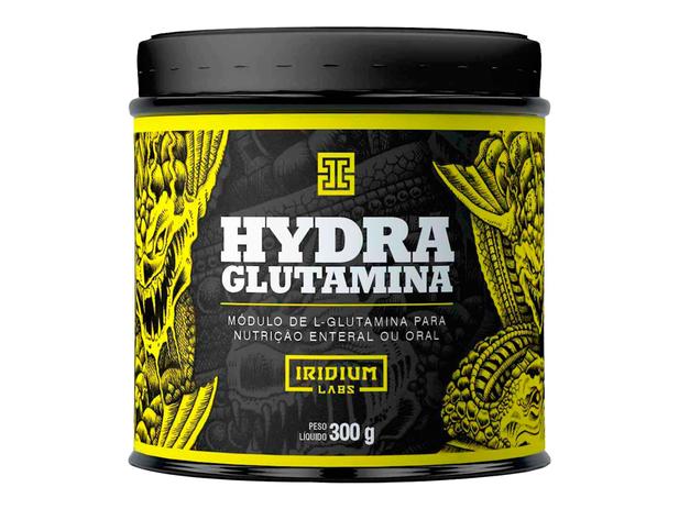 Hydra L- Glutamina Aminoácido 300g Iridium Labs Menor preço em Hydra L- Glutamina Aminoácido 300g Iridium Labs